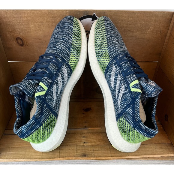 *SOLD* Men’s Adidas PureBoost Go Legend Marine Athletic Sneakers Size 14 Blue - Picture 6 of 12